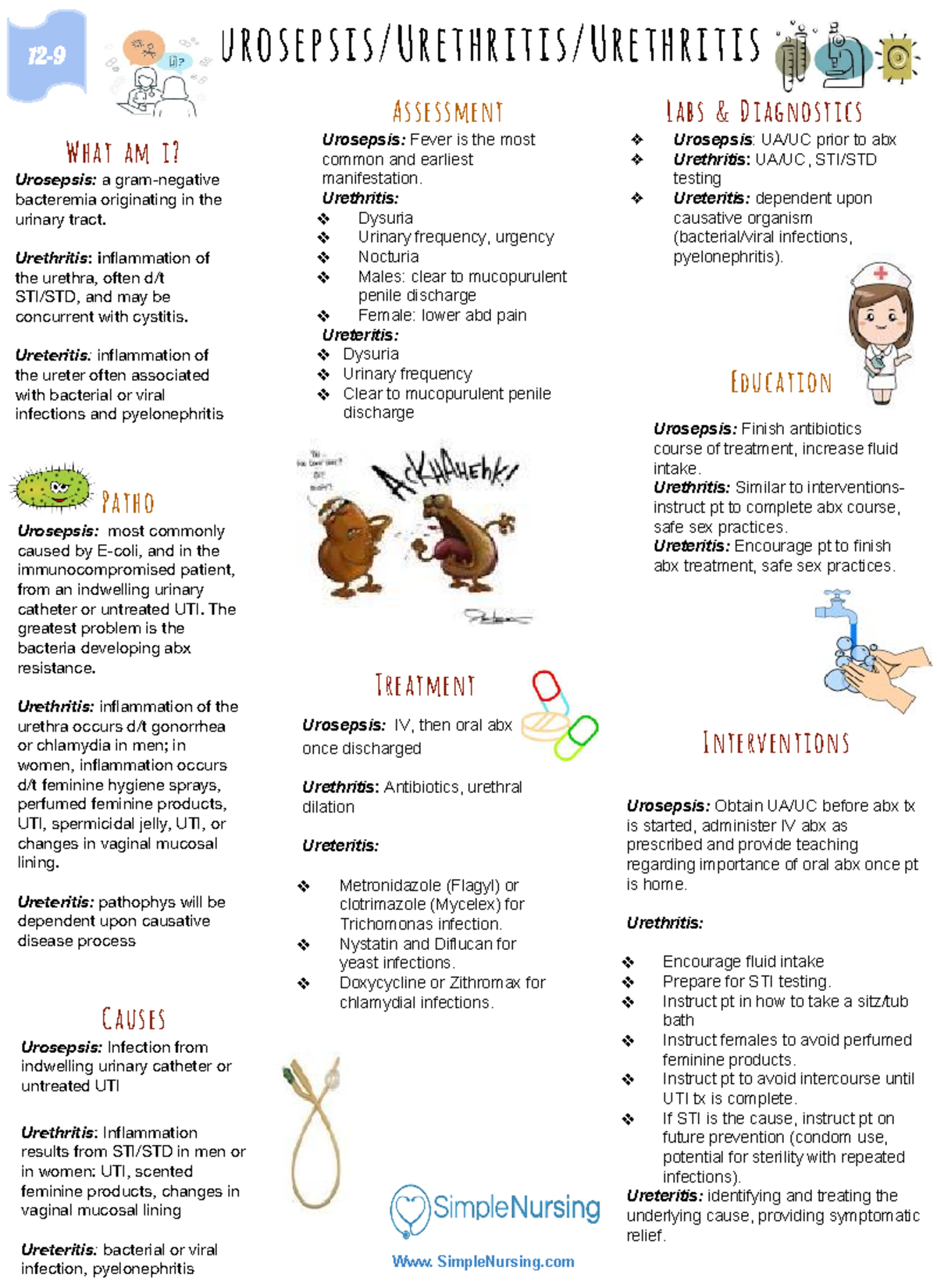 Urosepsis Uretheritis - 12-9 urosepsis/Urethritis/Urethritis Www ...