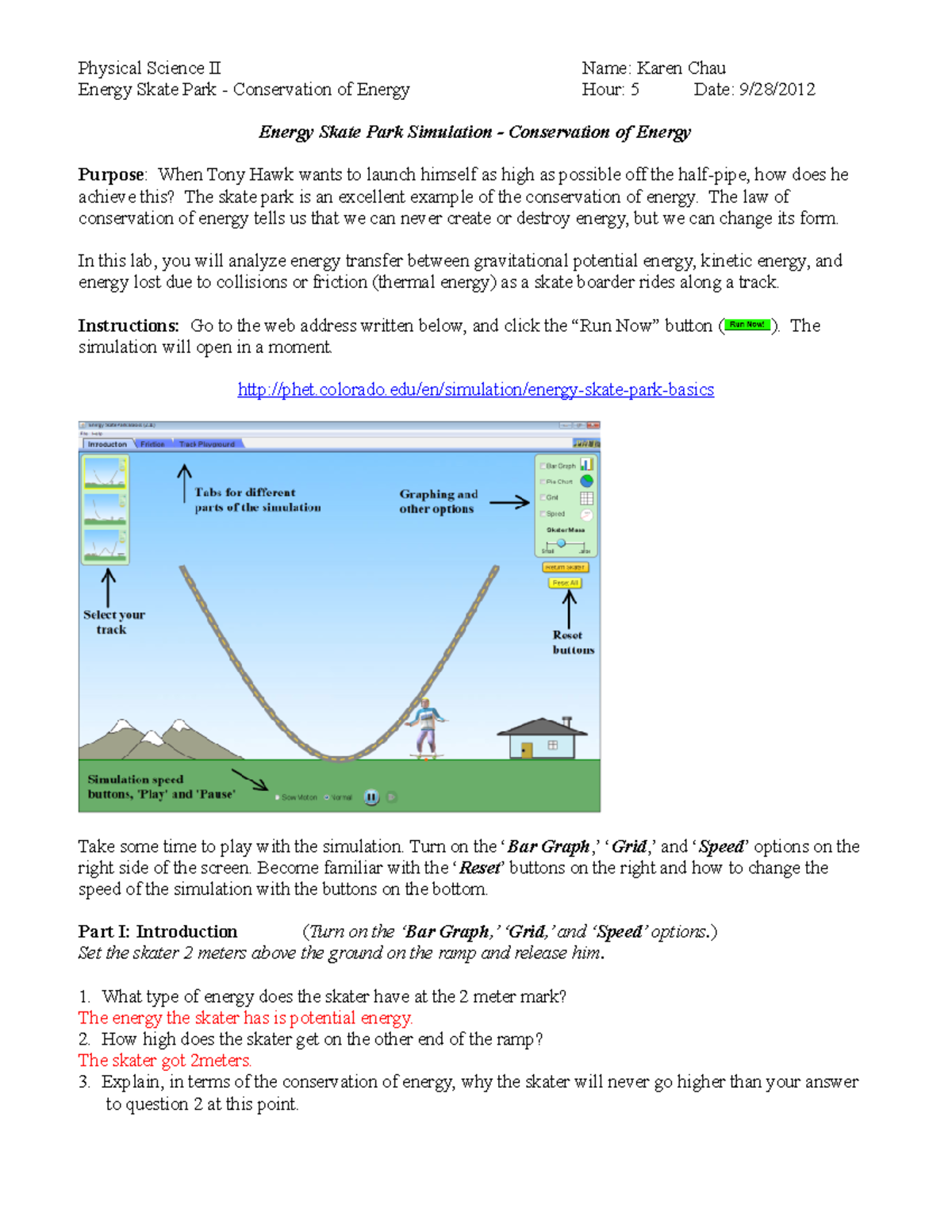 Phet Skate Park Conservation Of Energy 49 - m6u5bkd