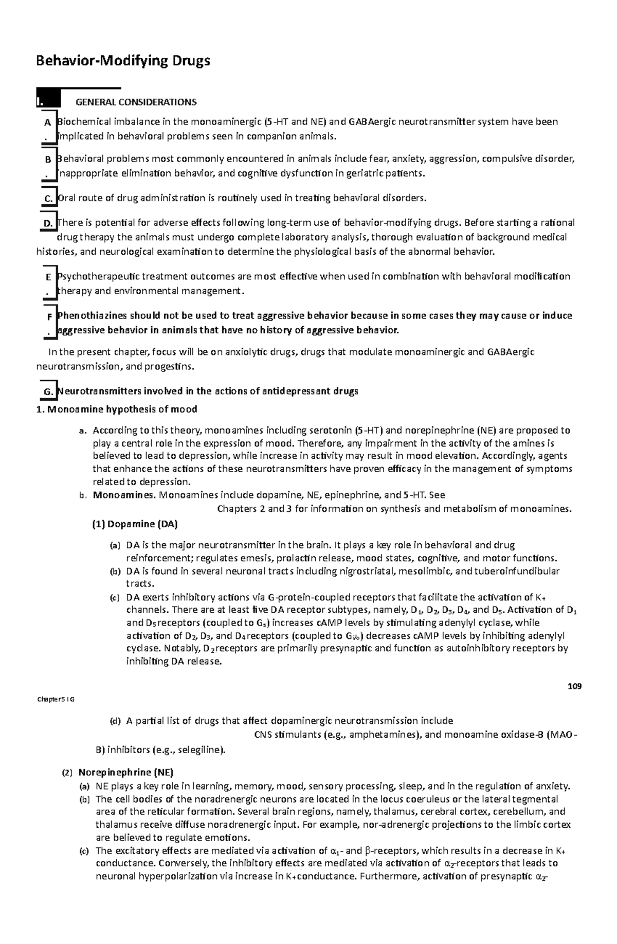 behavior-modifying-drugs-general-considerations-biochemical-imbalance