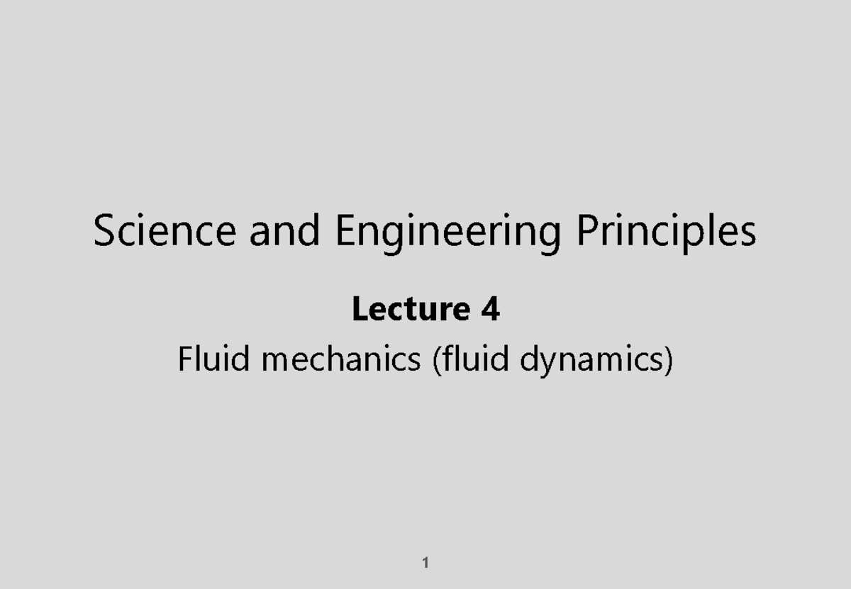 fluid-mechanics-principles-and-types-of-fluid-flow-studocu