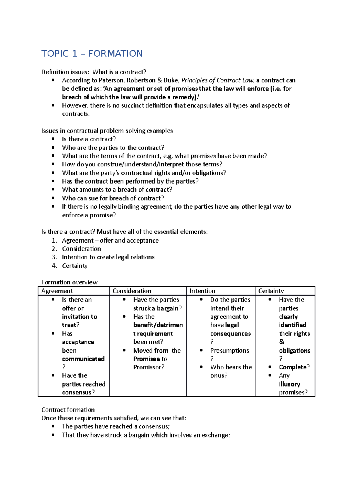 contracts-lecture-notes-topic-1-formation-definition-issues-what