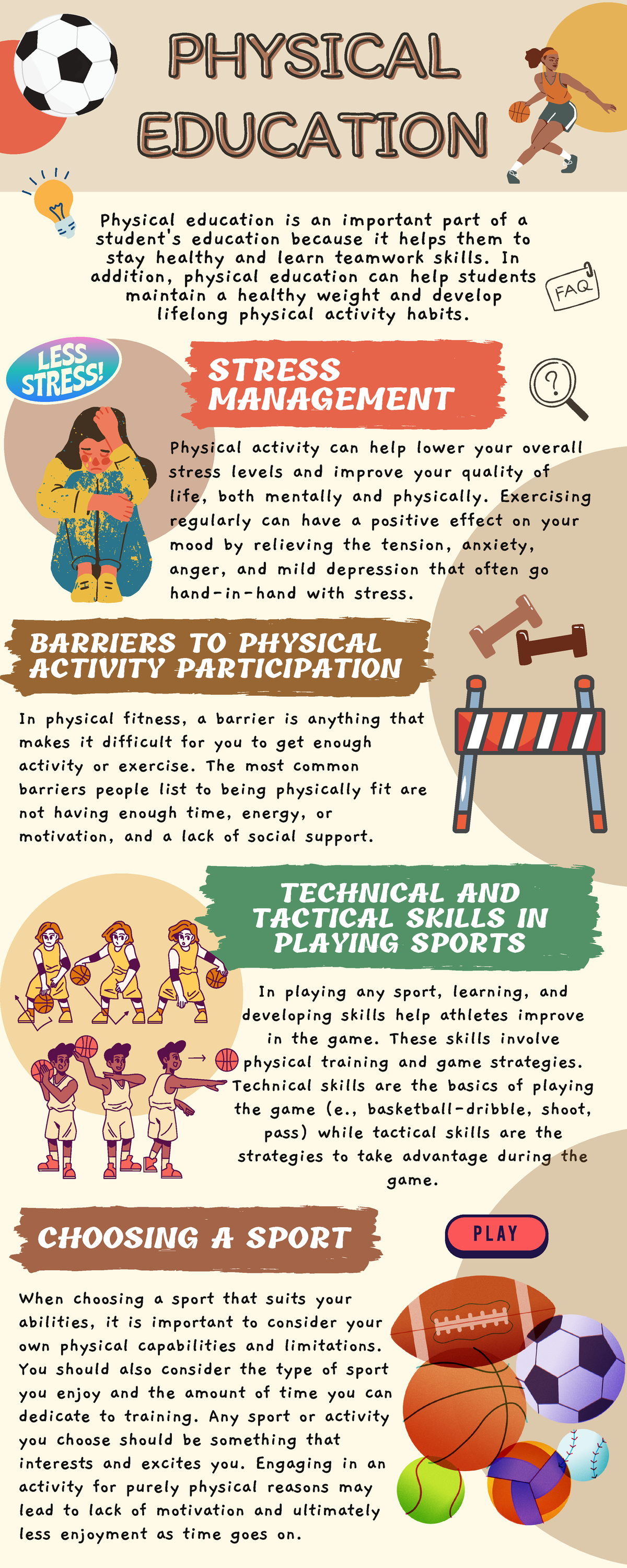 Physical education copy copy - In playing any sport, learning, and ...