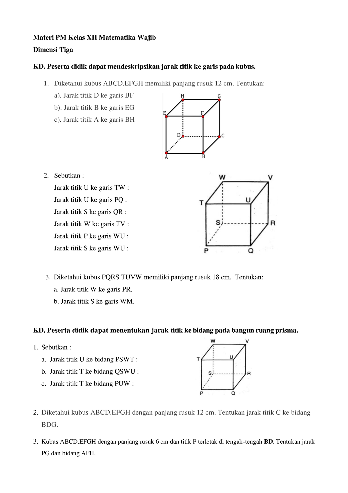 Materi PM Kelas XII Matematika Wajib - Materi PM Kelas XII Matematika ...