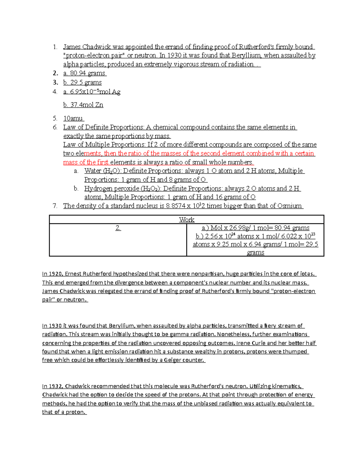 law of multiple proportions assignment