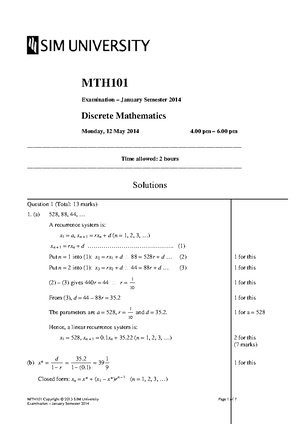 MTH105 Tutor Marked Assignment MG July 2020 student copy - MTH 105 ...