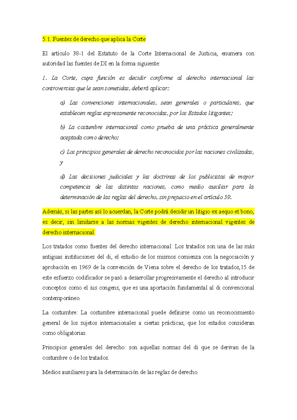 Cómo funciona la Corte Internacional de Justicia - Fuentes de derecho ...