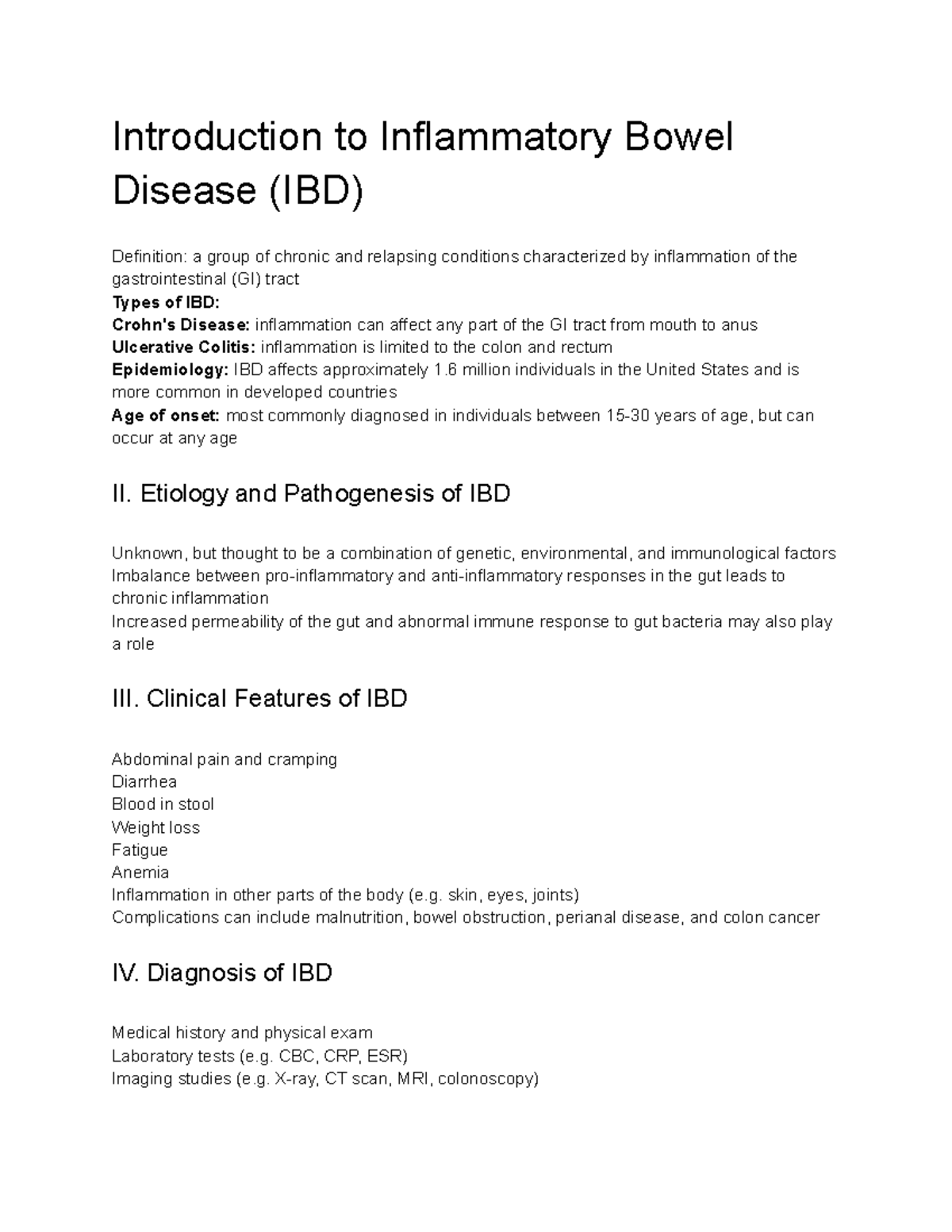 Pathophysiology (NUR 322) Lecture 27 - Introduction to Inflammatory ...