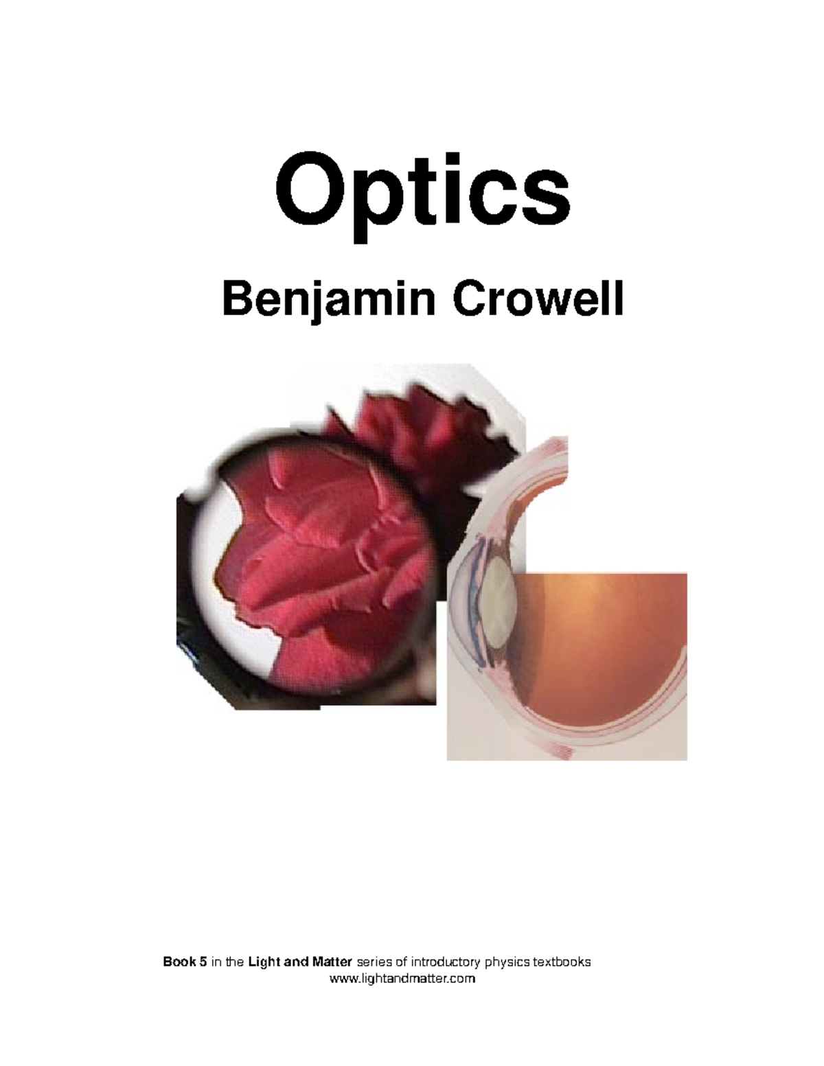 Optics textbook f3323 Optics Benjamin Crowell Book 5 in the Light