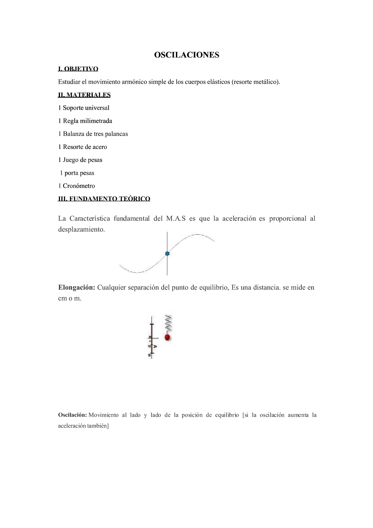 Pdf oscilaciones estudiar el movimiento armonico simple de los cuerpos