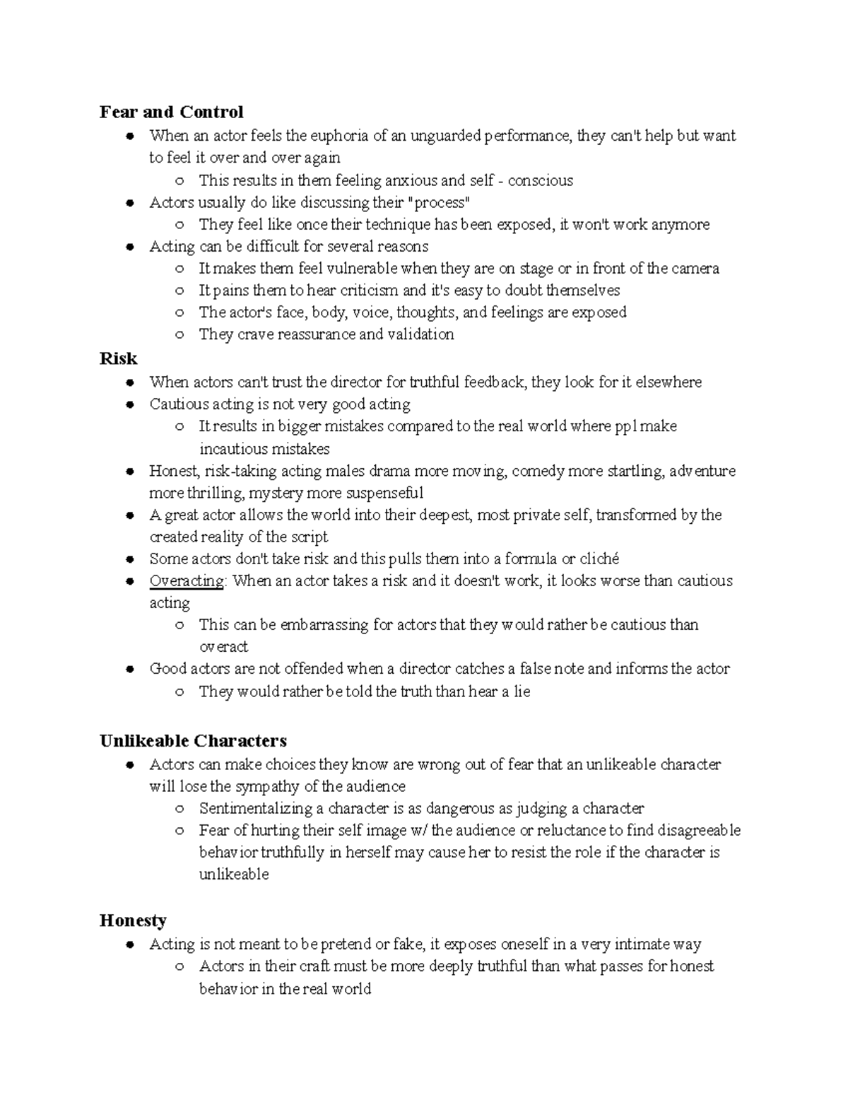 Ch. 2 - Moment by Moment - Notes from 