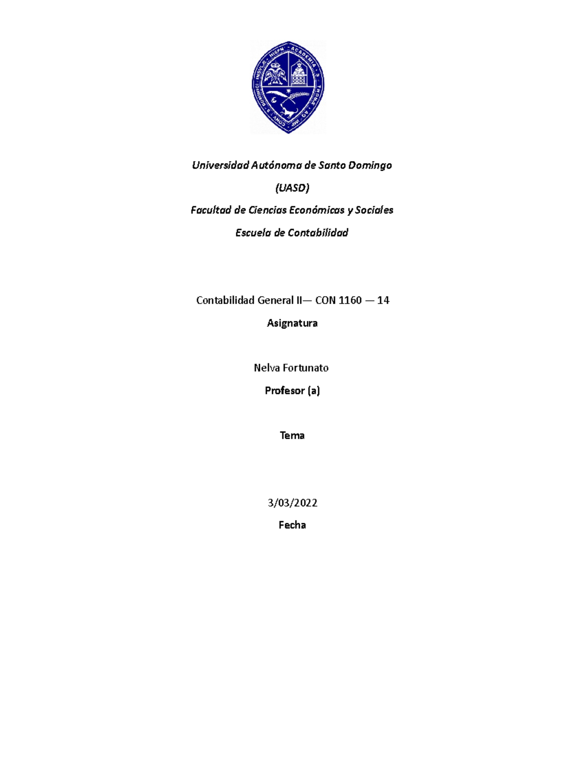 Practica DE CONT - Este es un resumen de la PCGA, NIC - Universidad ...