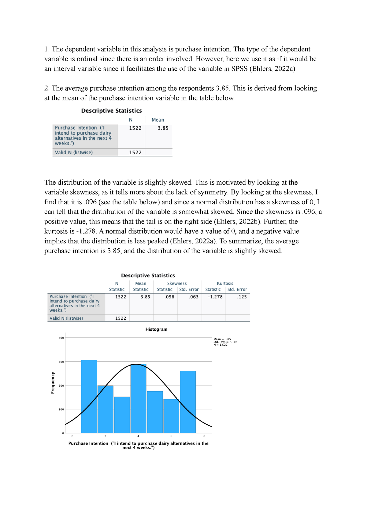 quantitative analysis assignment