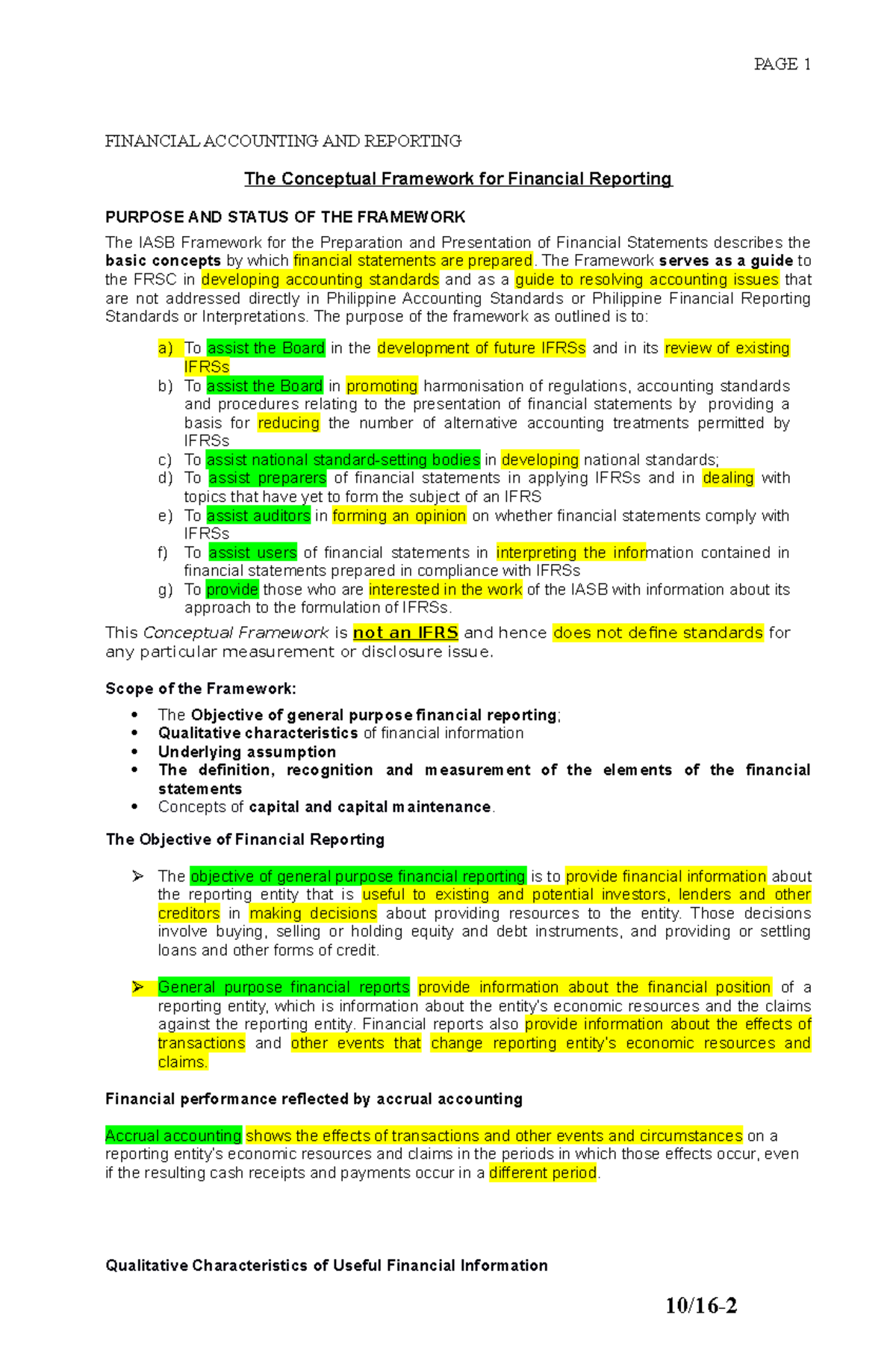 conceptual-framework-summary-financial-accounting-and-reporting-the