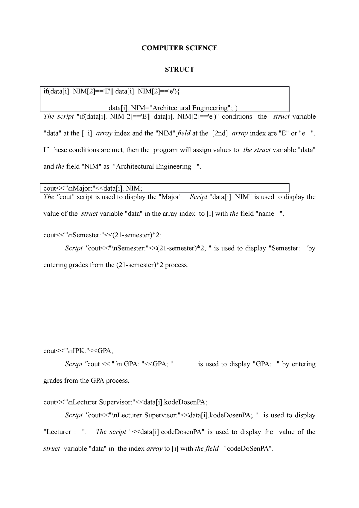 Lecture Notes Computer Science Struct Week 8 - COMPUTER SCIENCE STRUCT ...