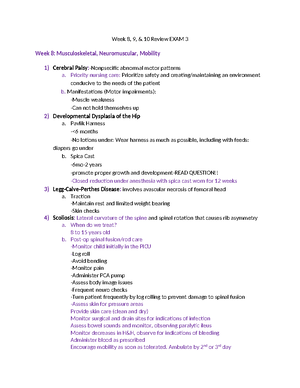 Peds Exam 1 - Practice Questions To Exam #1 For Peds. - PEDS EXAM The ...