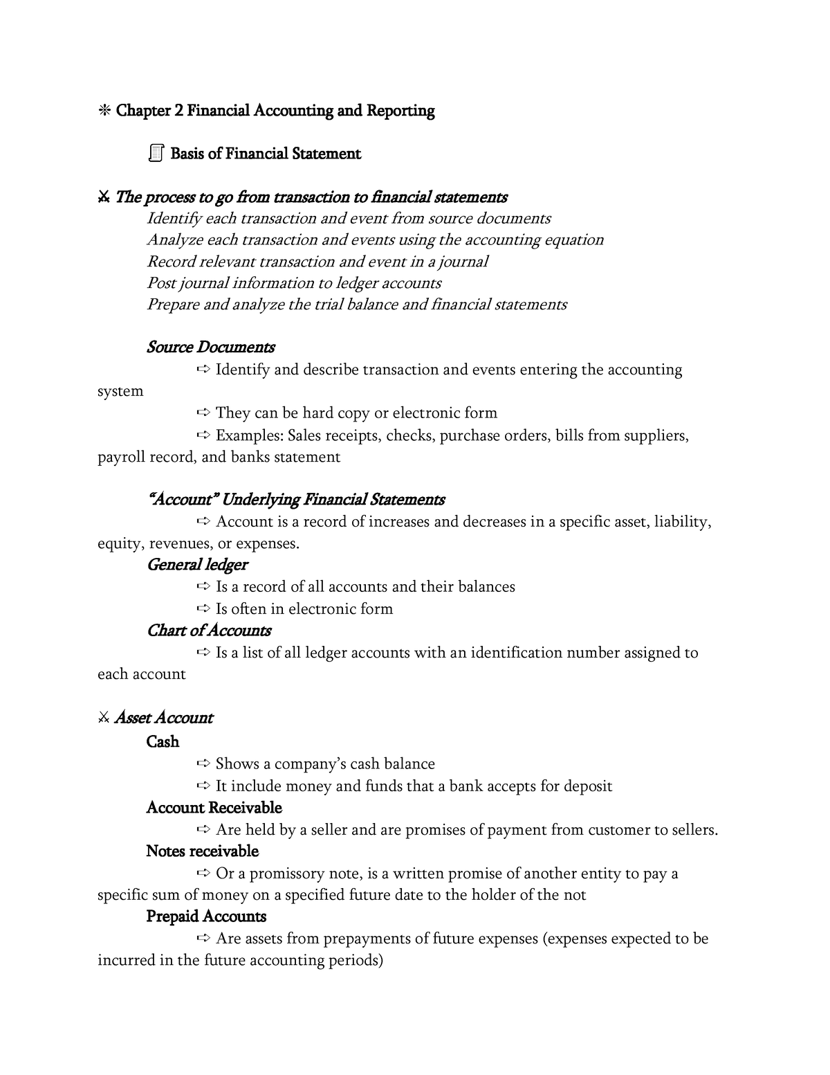 Chapter 2 Financial Accounting And Reporting - Chapter 2 Financial ...