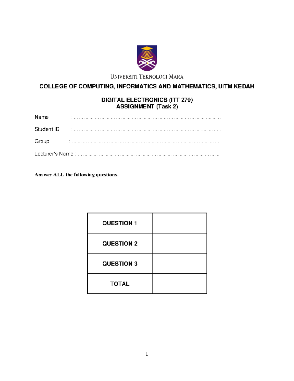 Assignment task2 oct23 feb24 1 college of computing informatics and