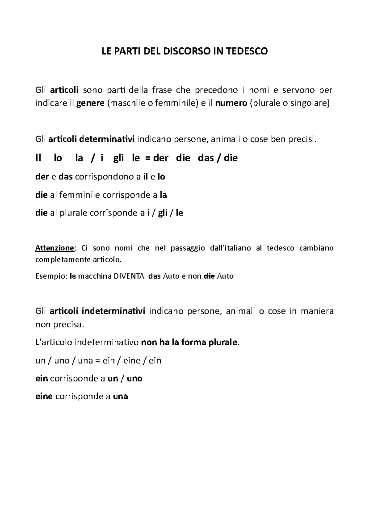 ripetizioni-di-tedesco-le-parti-del-discorso-in-tedesco-gli-articoli