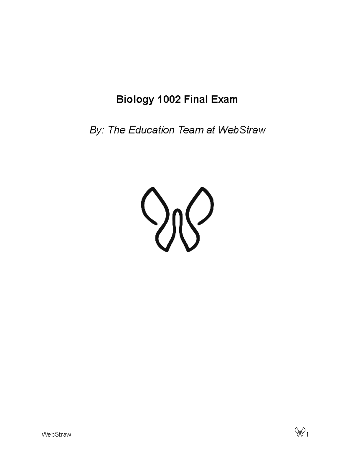 Bio-1002-Final-Exam-2021 Final - Biology 1002 Final Exam By: The ...