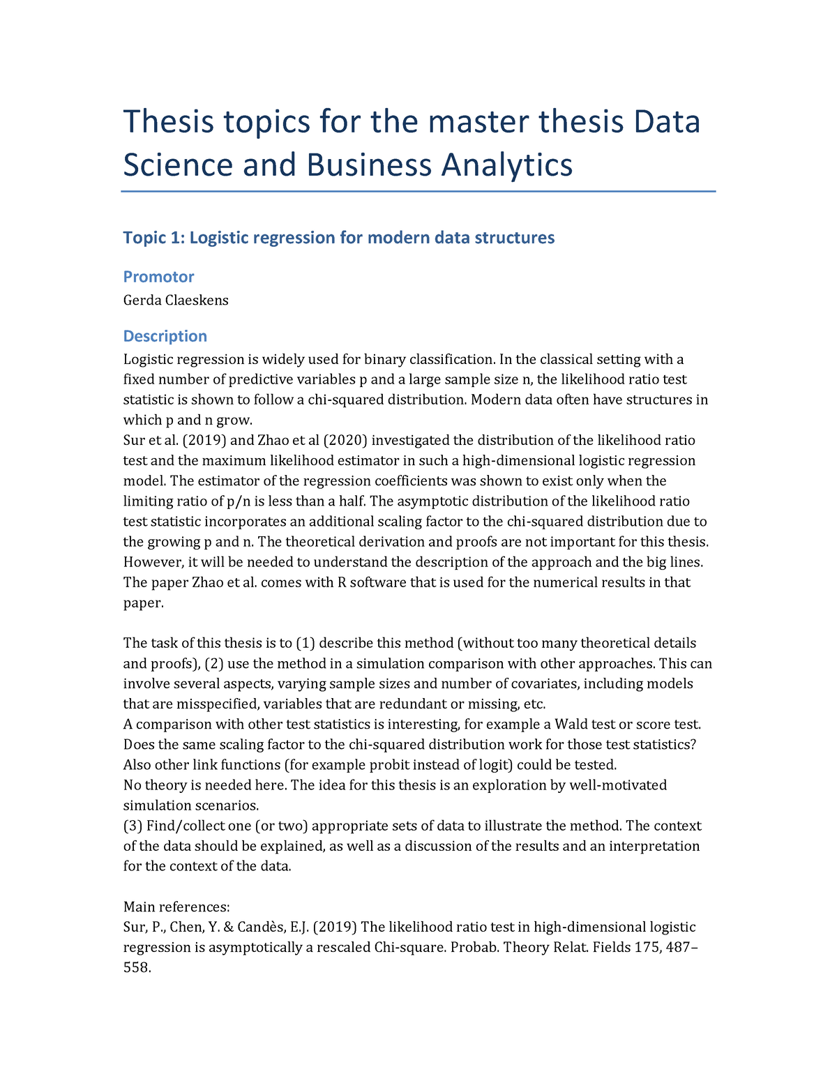 data science undergraduate thesis