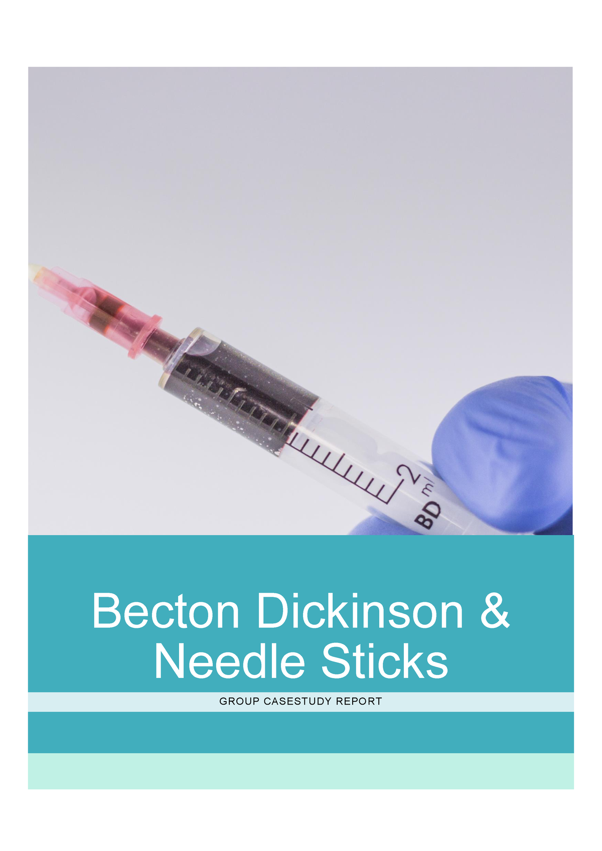 becton dickinson and needle sticks