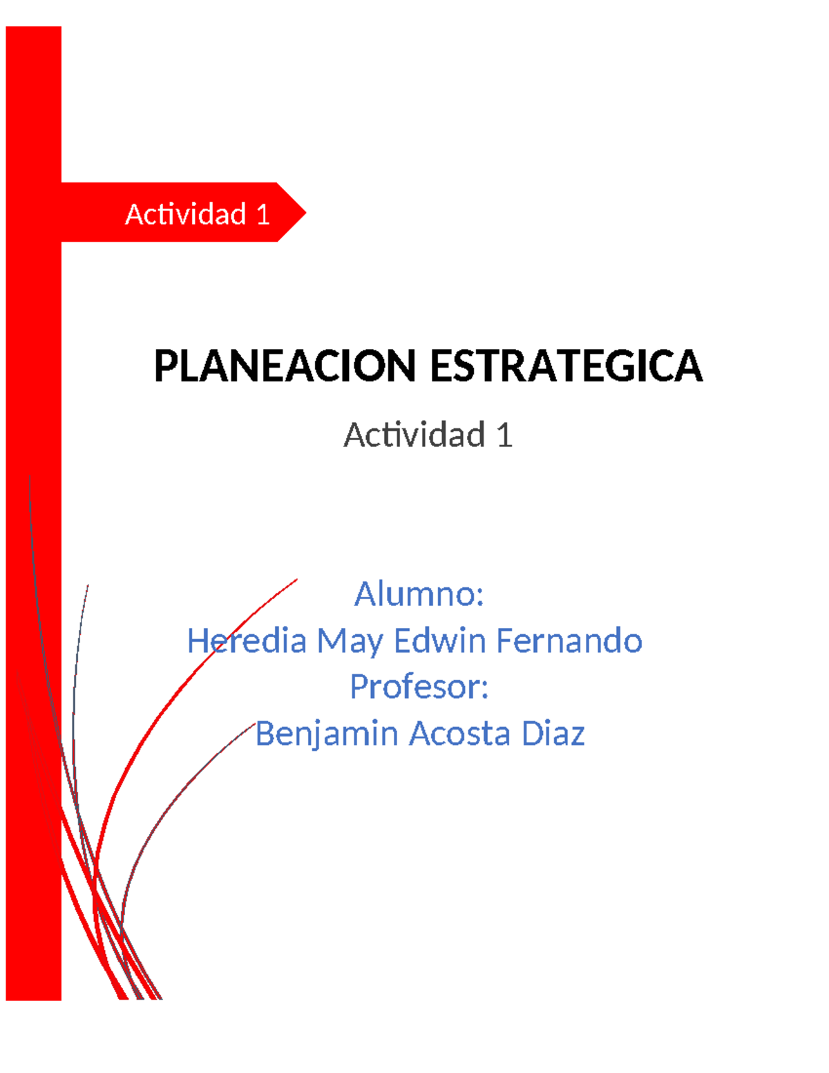A3 Proyecto integrador etapa 1 - Planeacion Estrategica - Actividad 1 ...