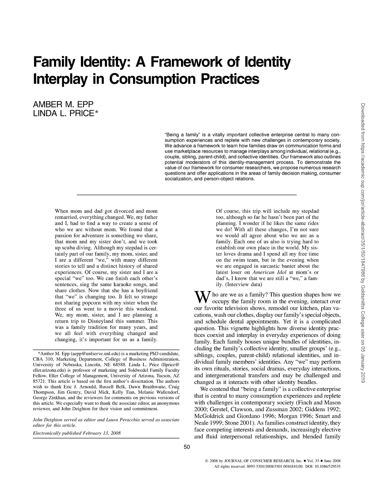 family-identity-paper-on-consumer-behaviour-family-identity-a