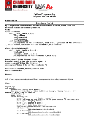 Worksheet - WORKSHEET WITH SOLUTION PYTHON – REVISION TOUR 1 >Welcome ...