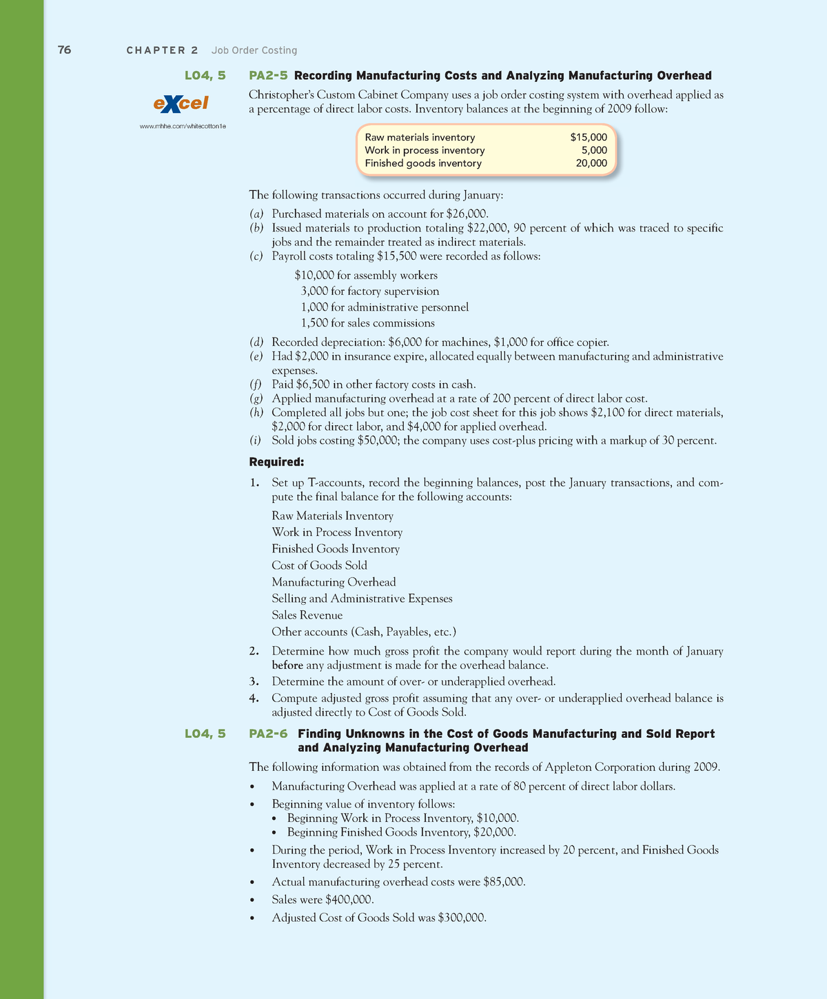 Managerial Accounting-36 - ) * + , / , . ' #! +"# " - Studocu