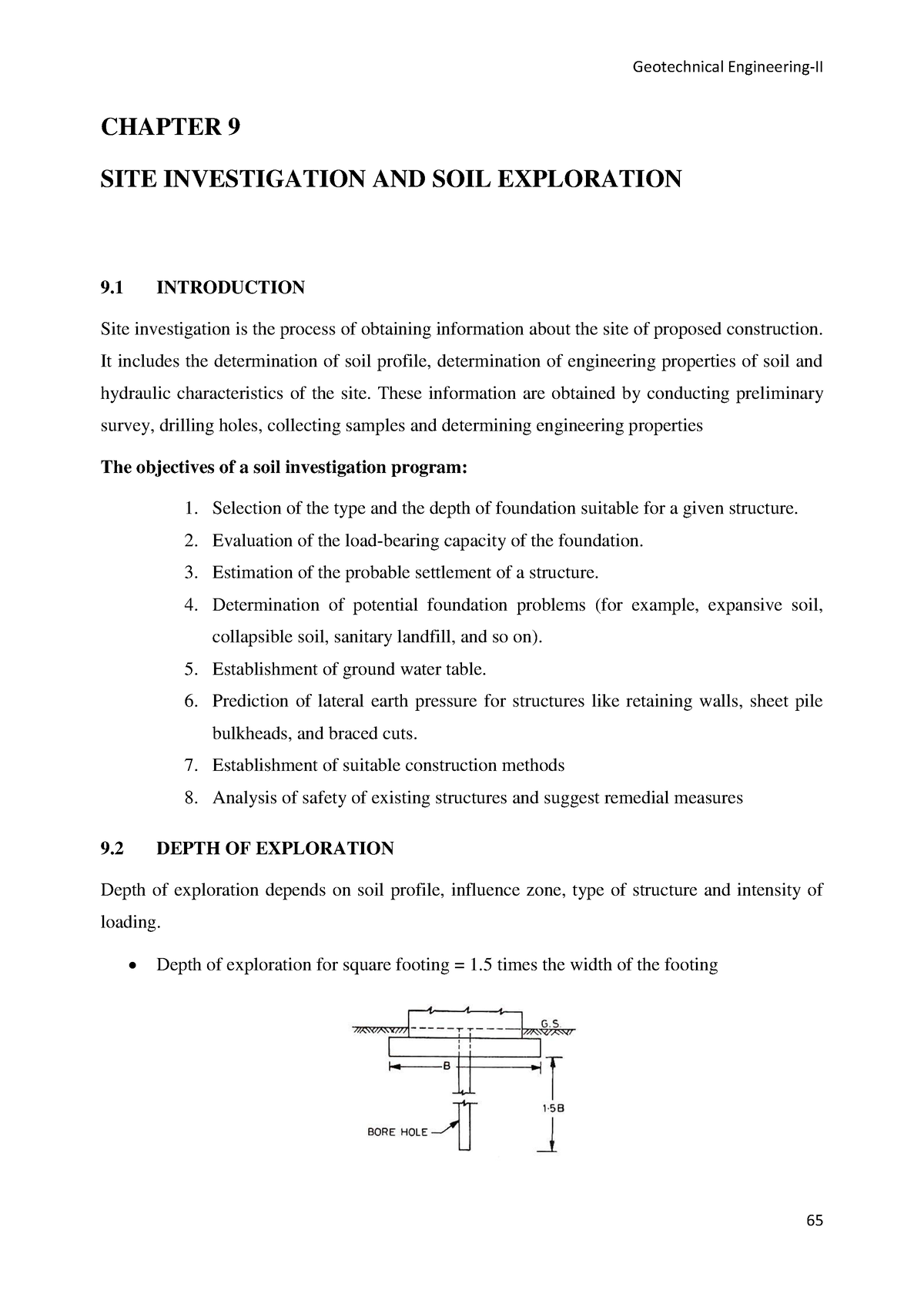 topic for thesis in geotechnical engineering