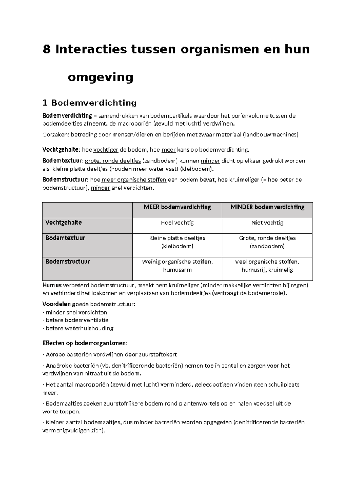 Thema 8 Interacties Tussen Organismen En Hun Omgeving - 8 Interacties ...