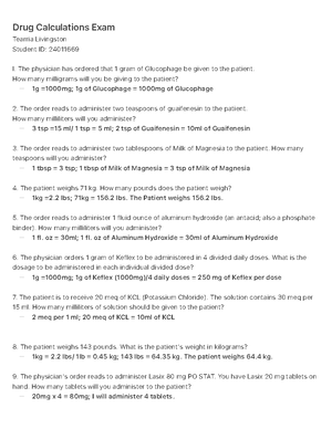 Common Medication Prefixes and Suffixes - NRSNG - “Tools and Con dence ...