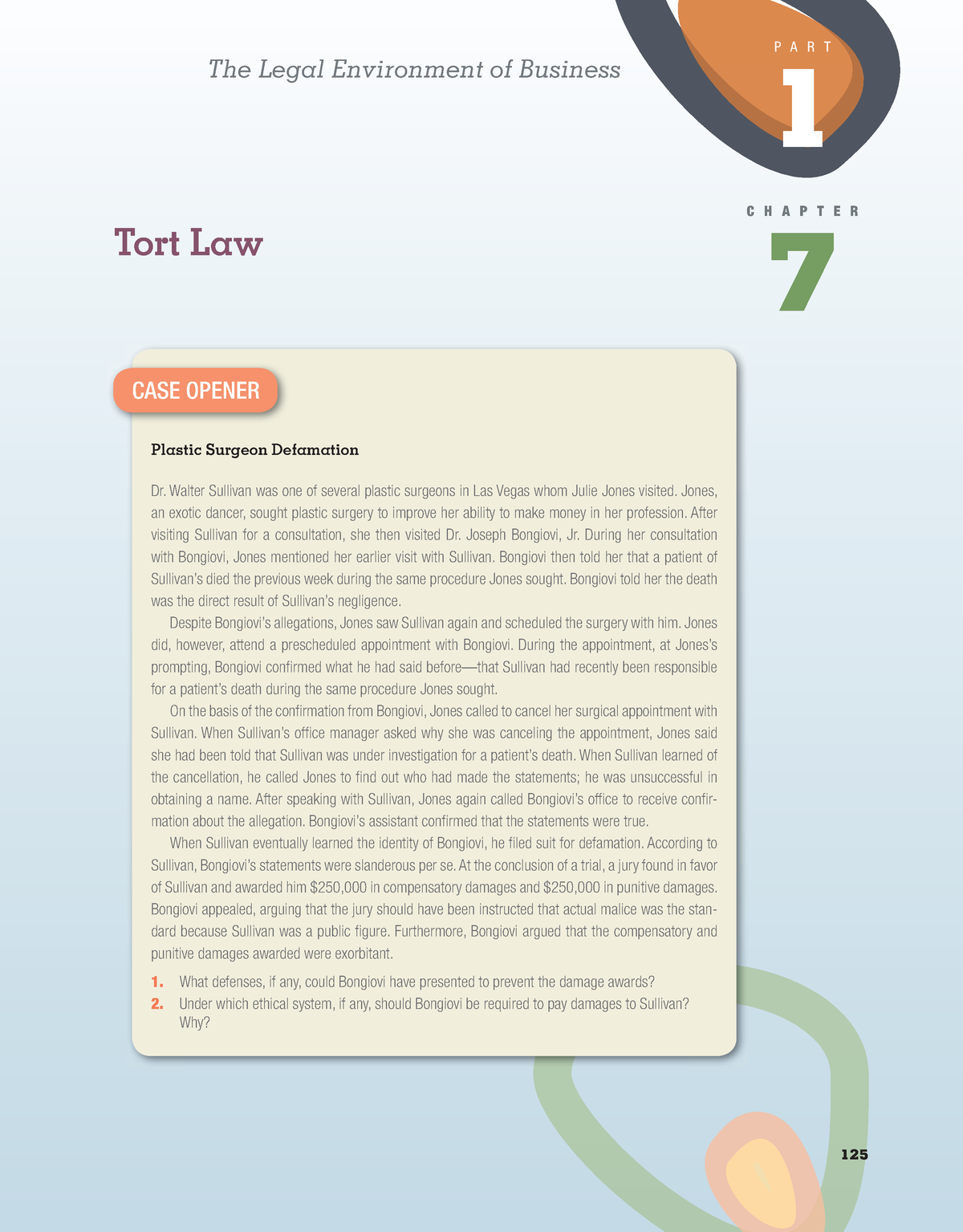 Textbook - Dynamic Business Law, The Essentials - Kubasek, Nancy Torts ...