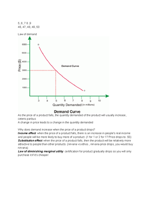ECON Notes 10 4 23 - Whenever there is a shift of the demand or supply ...