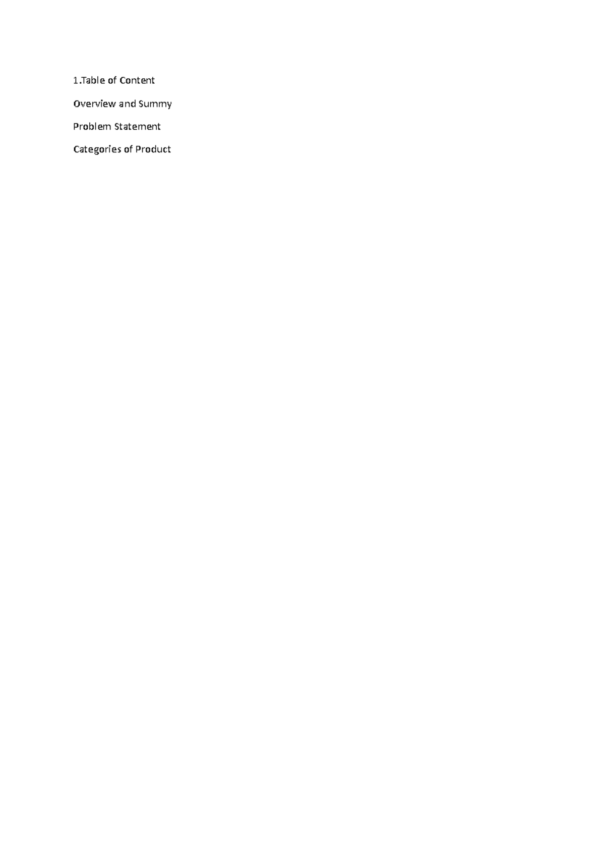 Amazon Project - 1 of Content Overview and Summy Problem Statement ...