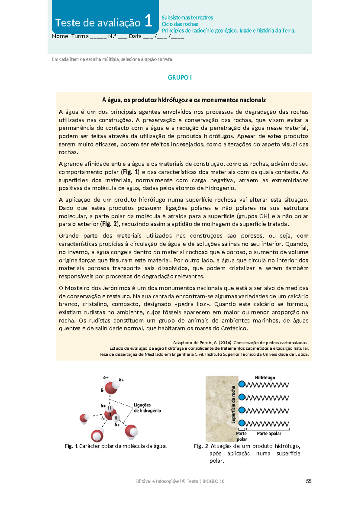 Teste%20de%20Avalia%C3%A7%C3%A3o%201 - Em cada item de escolha múltipla ...