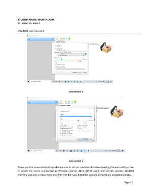 ITNE1001 NA LAB 5,6 & 7 - This is the tutorials for week 5, week 6 and ...