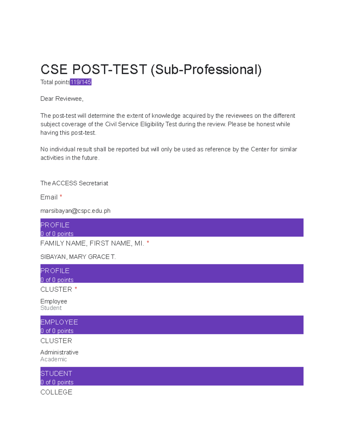 cse-post-postest-cse-post-test-sub-professional-total-points119