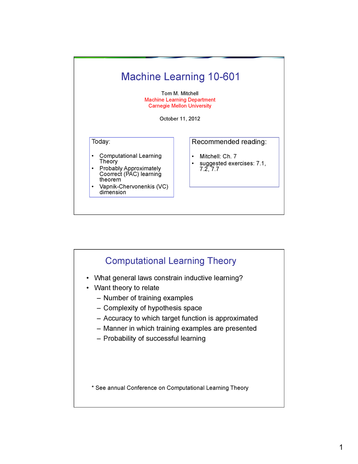 pac hypothesis in machine learning