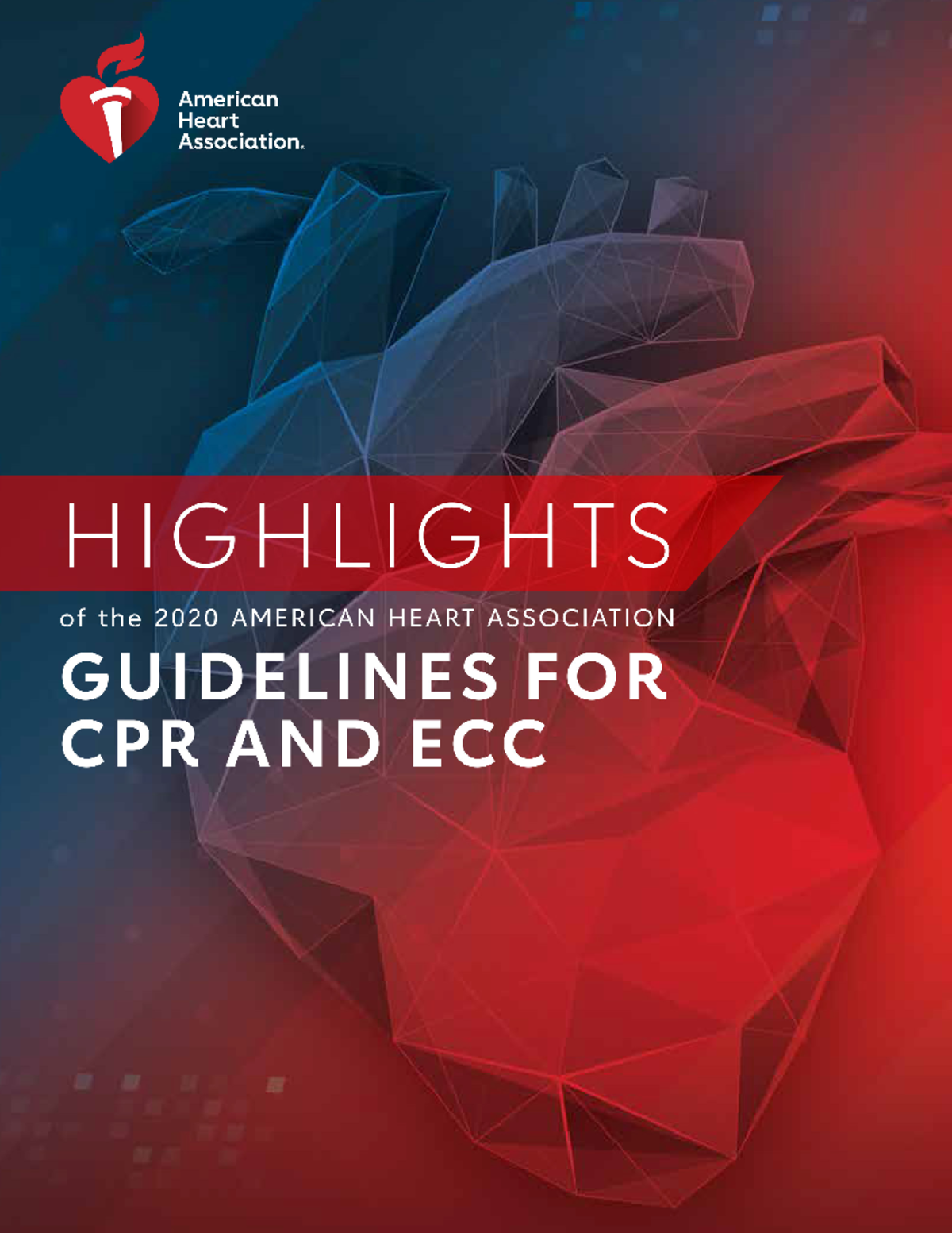 Hghlghts 2020 ECC Guidelines English - 2 American Heart Association ...