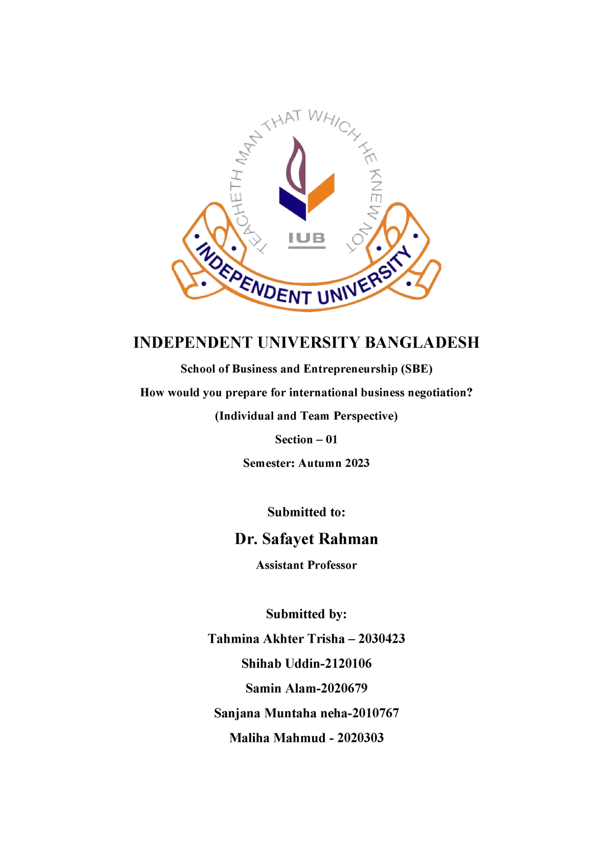 business plan assignment bangladesh university