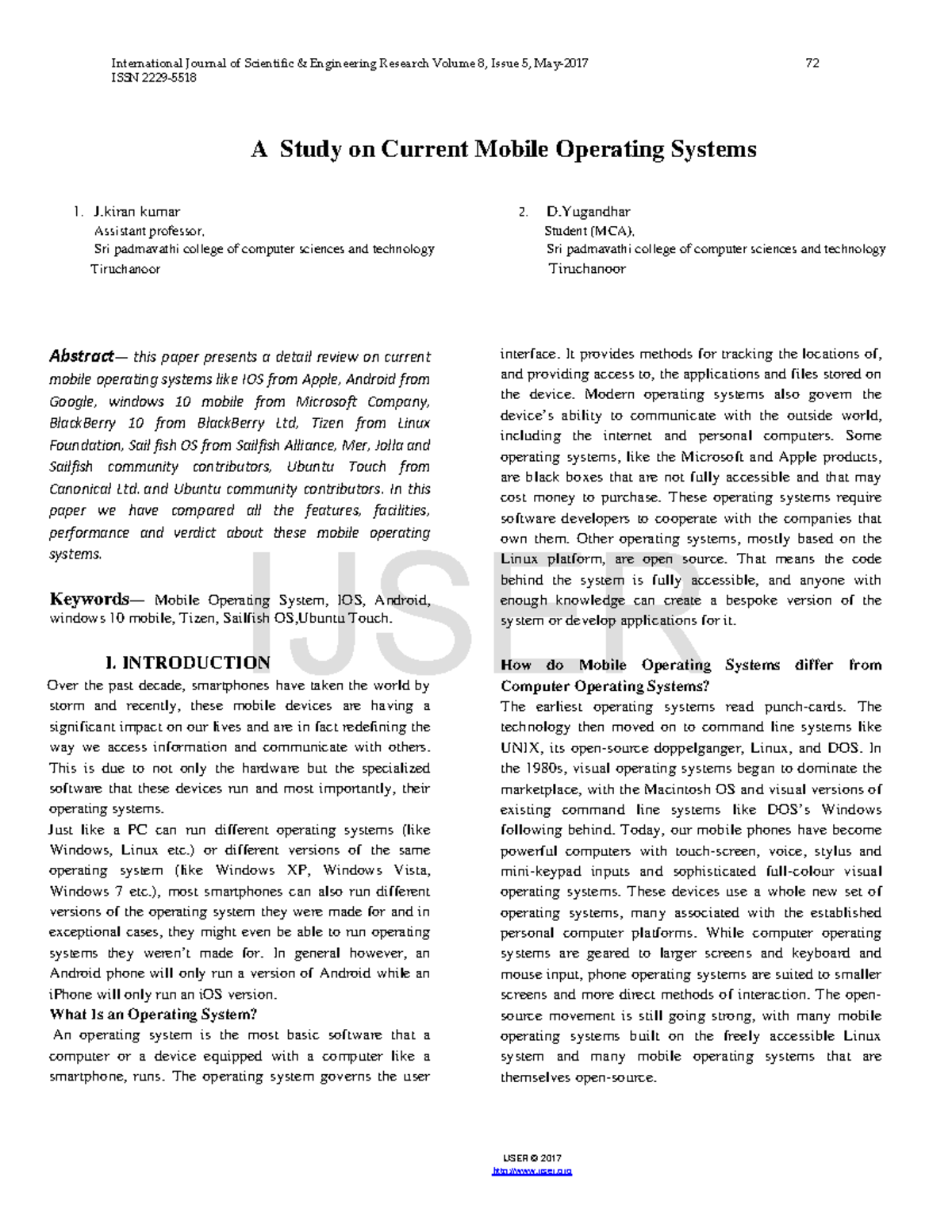 a-study-on-current-mobile-operating-systems-d-assistant-professor