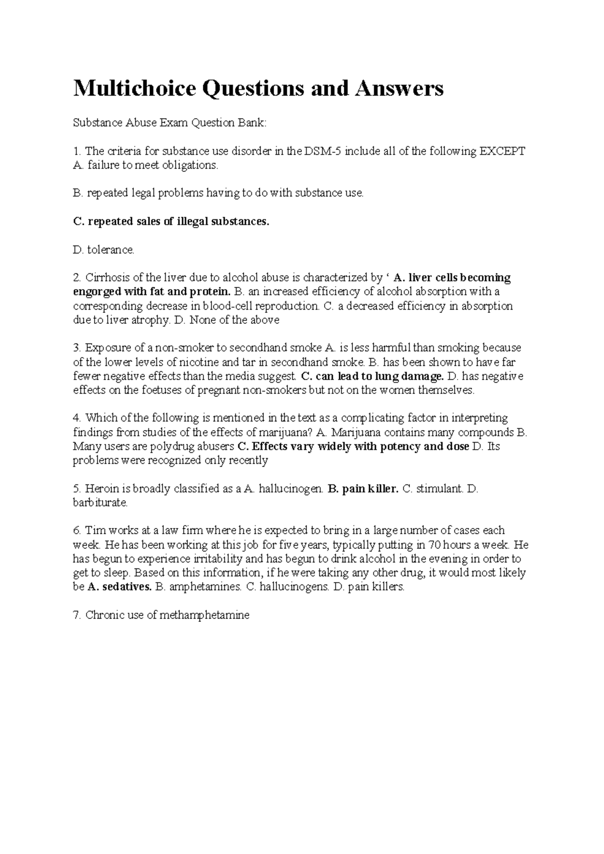 Multichoice Questions and Answers - Multichoice Questions and Answers ...