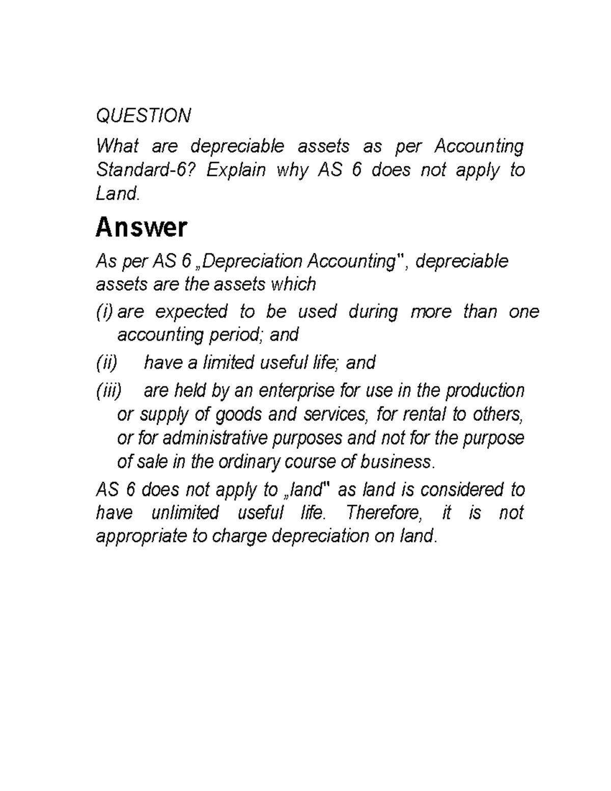 what-are-depreciable-assets-as-per-accounting-standard-6-question