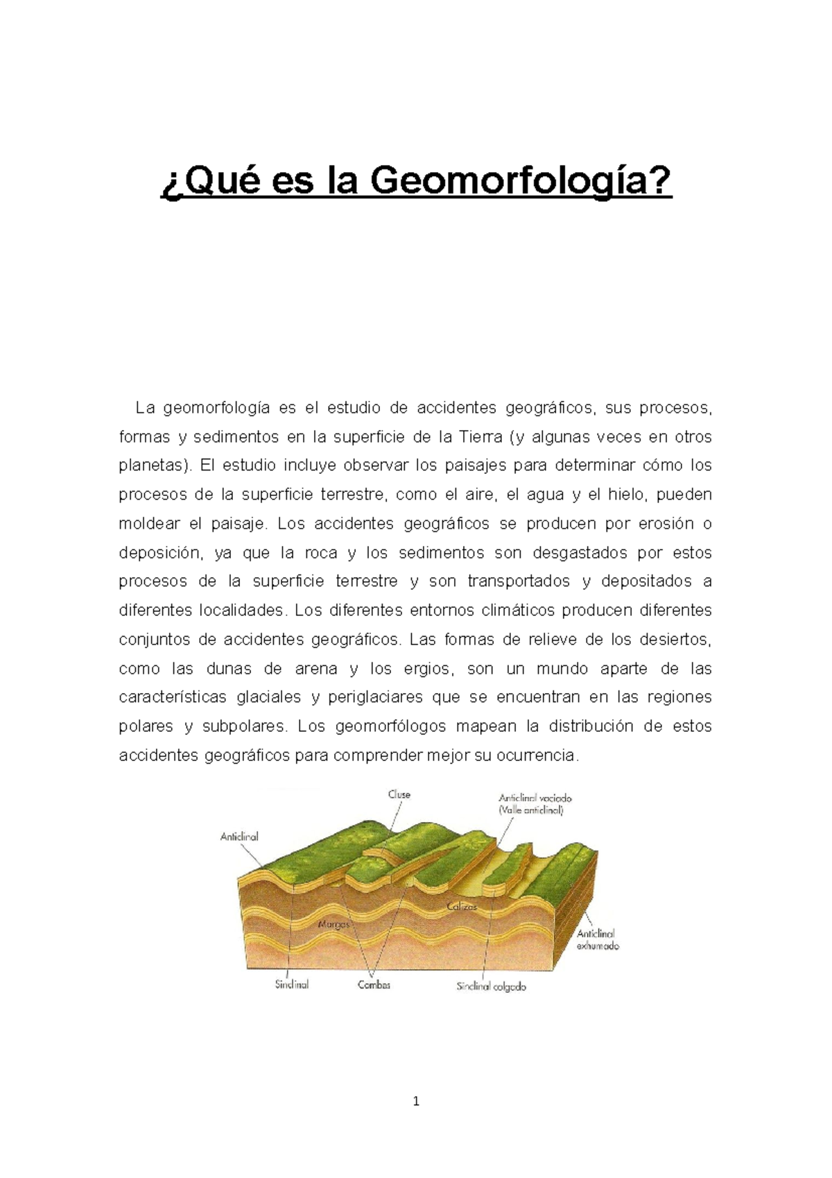 Que es geomorfología - Geomorfologia - ¿Qué es la Geomorfología? La ...