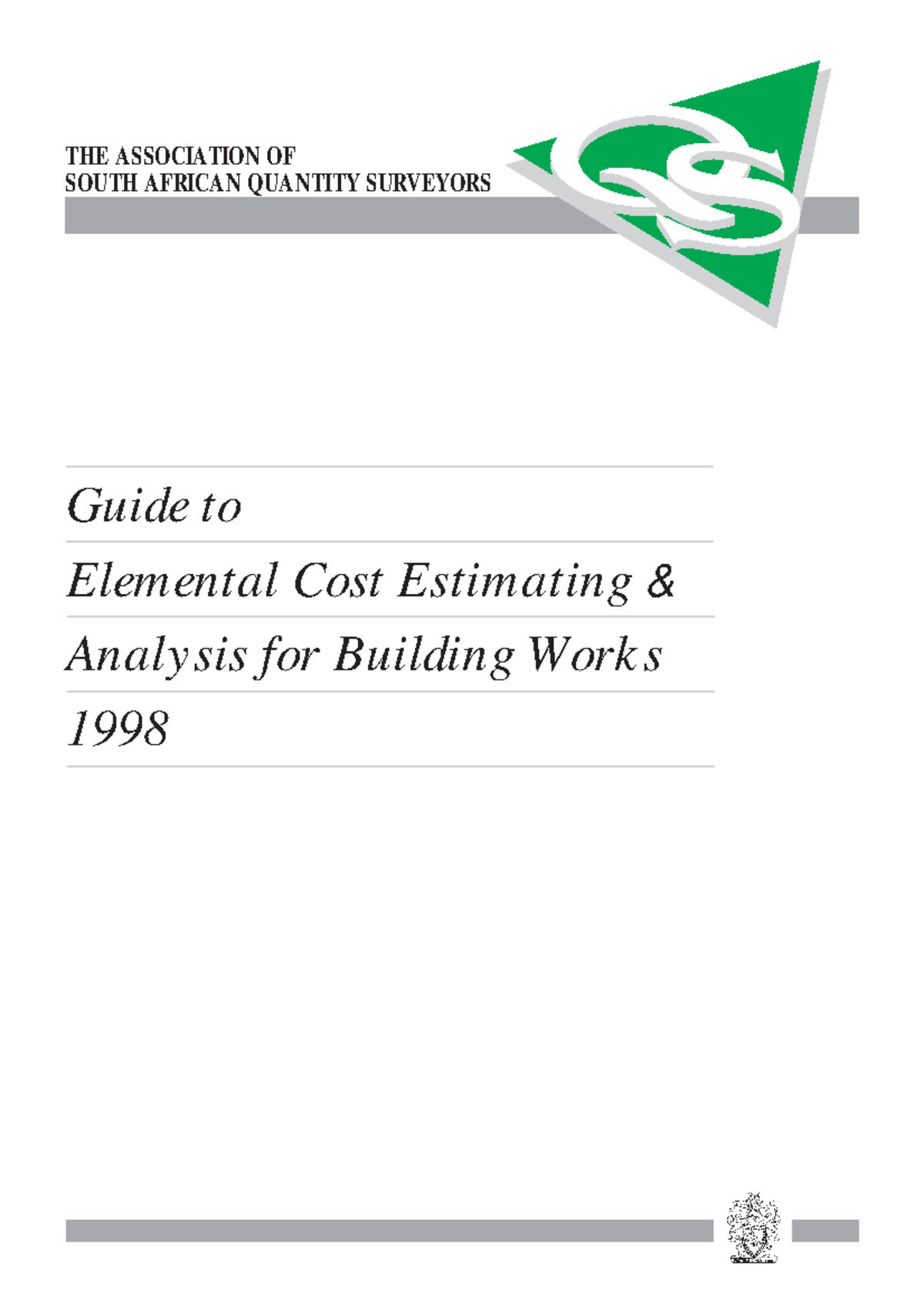 model-elemental-estimate-pdf-asaqs-guide-toelemental-cost-estimating