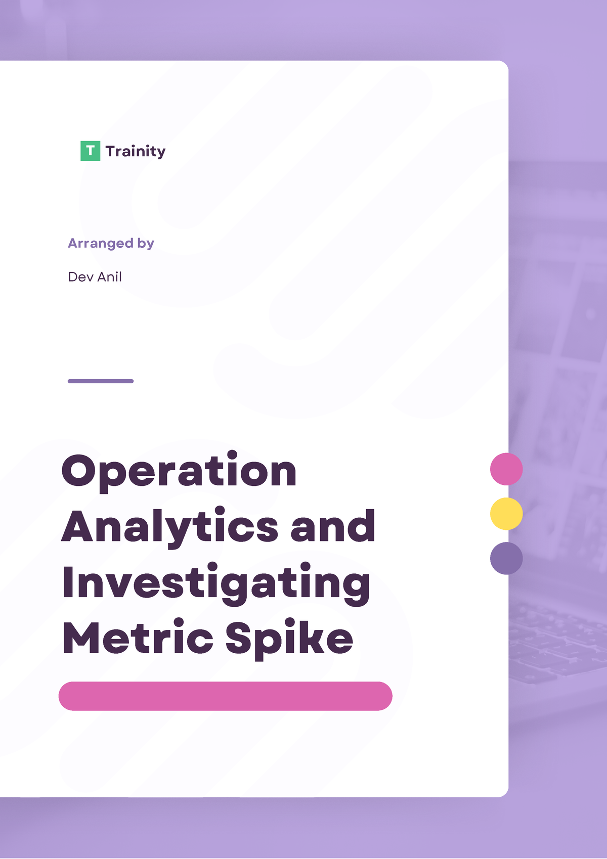 case study 2 (investigating metric spike)