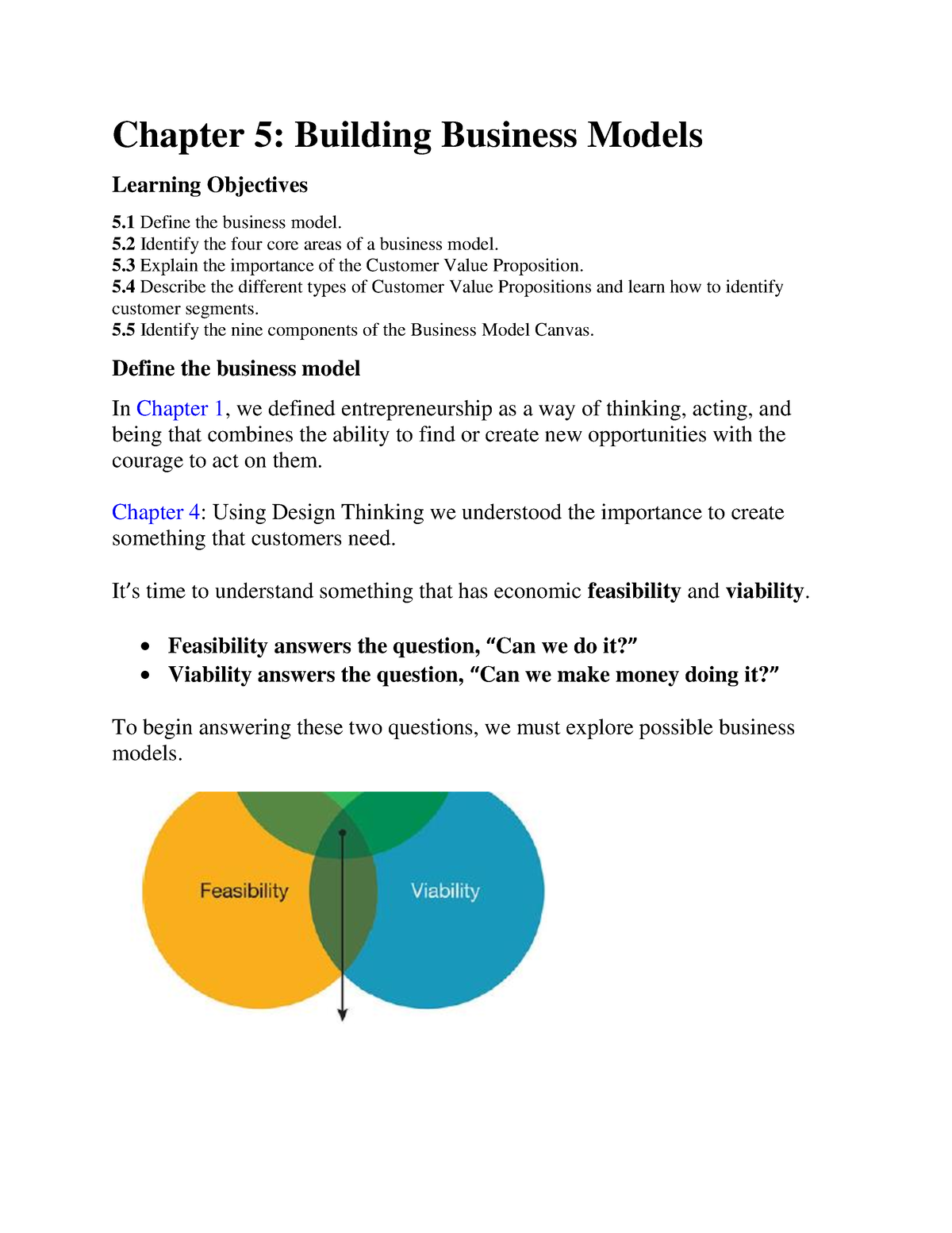 Chapter 5 Building Business Models - Chapter 5: Building Business ...