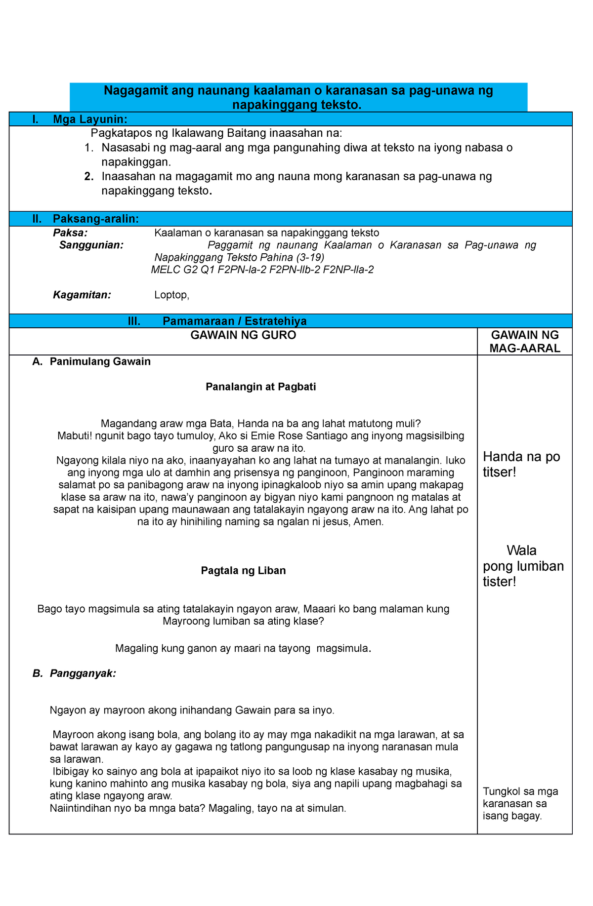 dlp-detailed-lesson-plan-nagagamit-ang-naunang-kaalaman-o-karanasan