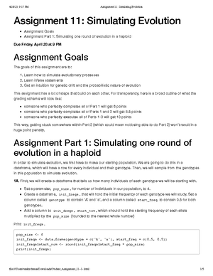 Assignment 2: Simulation, binomial probabilities, and plotting - Learn ...